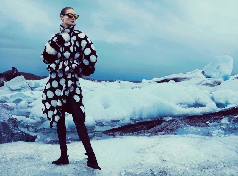 Kirsi Pyrhonen stars in How to Spend It Magazine editorial