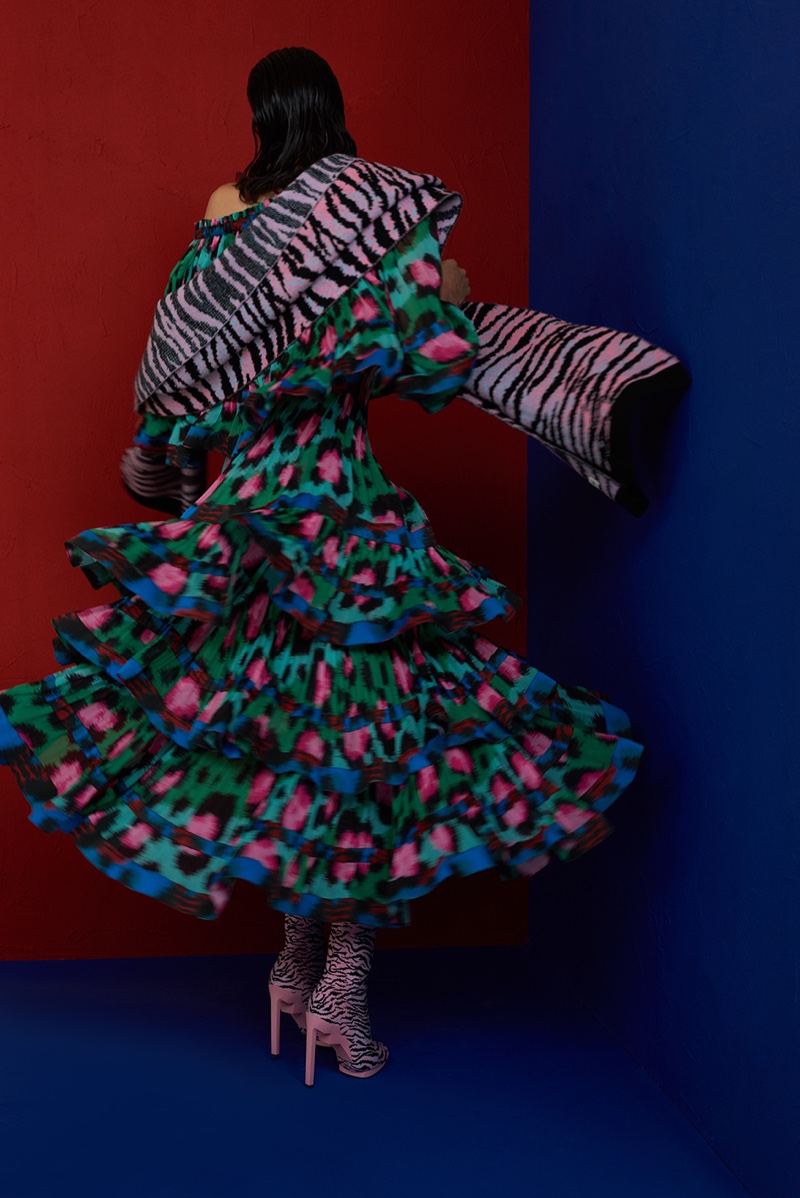Kenzo x H&M features colorful tiger prints and leopard spots