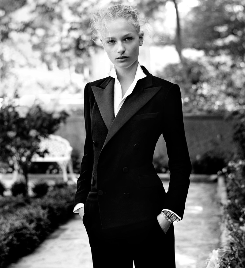 Frederikke Sofie stars in Ralph Lauren Icons campaign