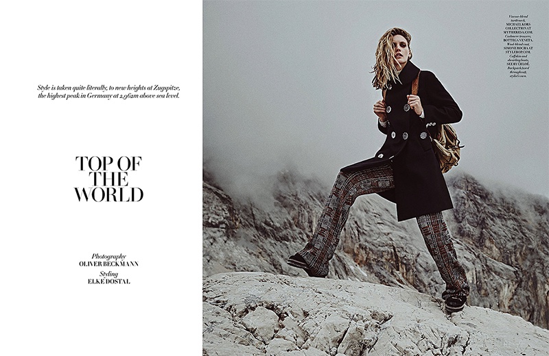 Emma Menteath stars in L'Officiel Singapore's December issue