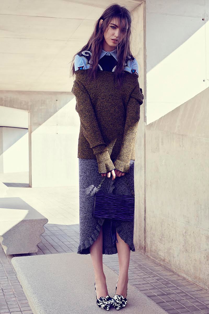 Anisia Khurmatulina stars in Glamour Mexico's December issue
