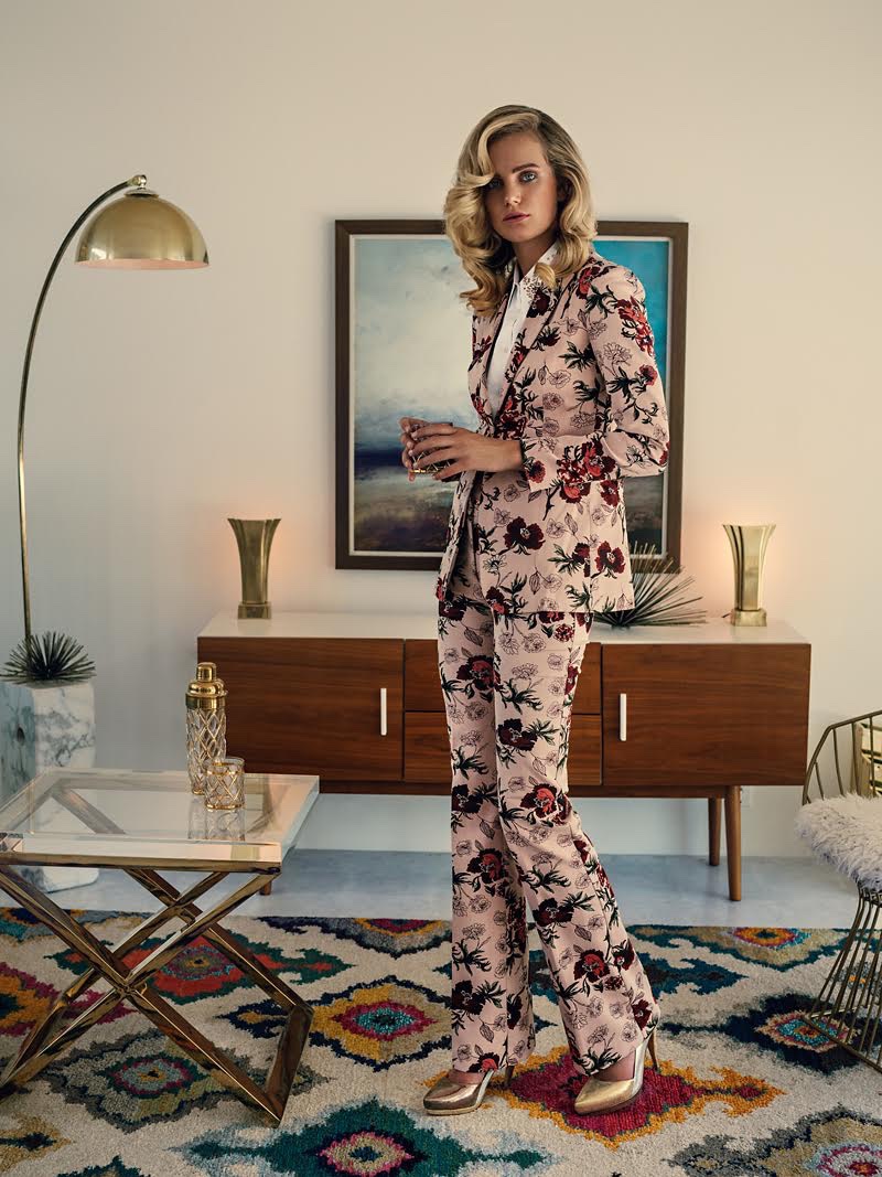 Anmari Botha suits up in Pinko suit with Sara Melissa heels