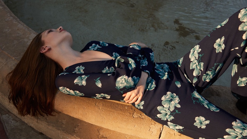 Reformation Camellia Jumpsuit in Casanova