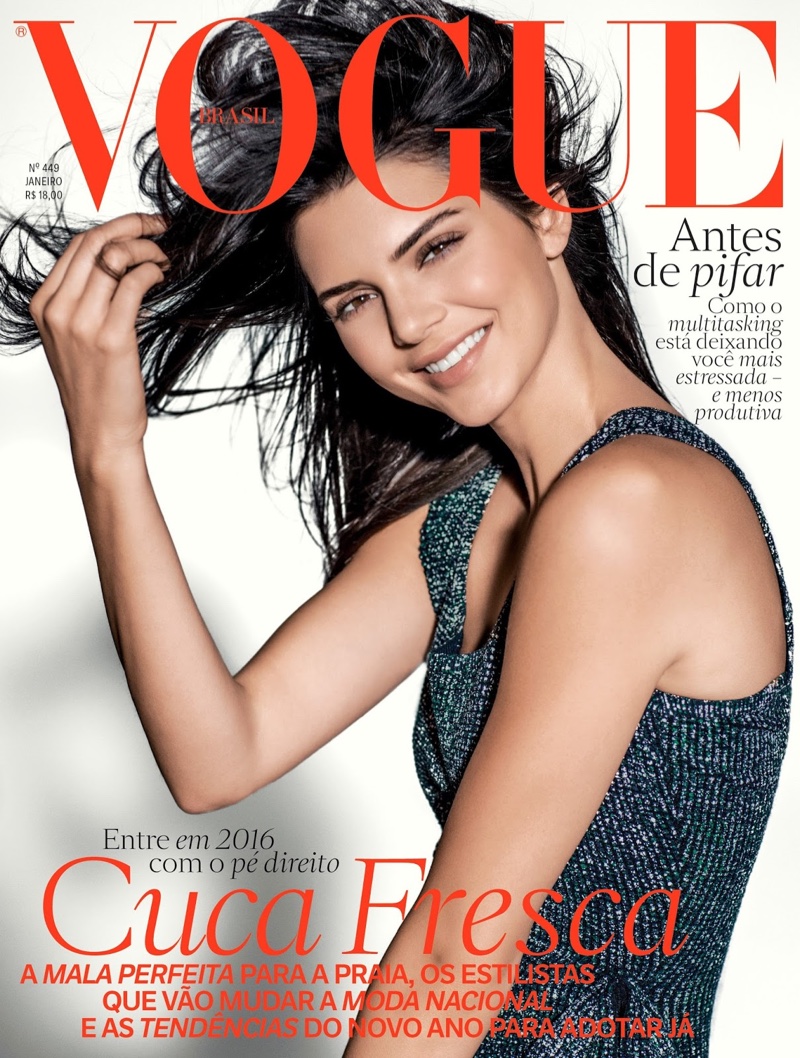 Kendall Jenner on Vogue Japan January 2016 Cover