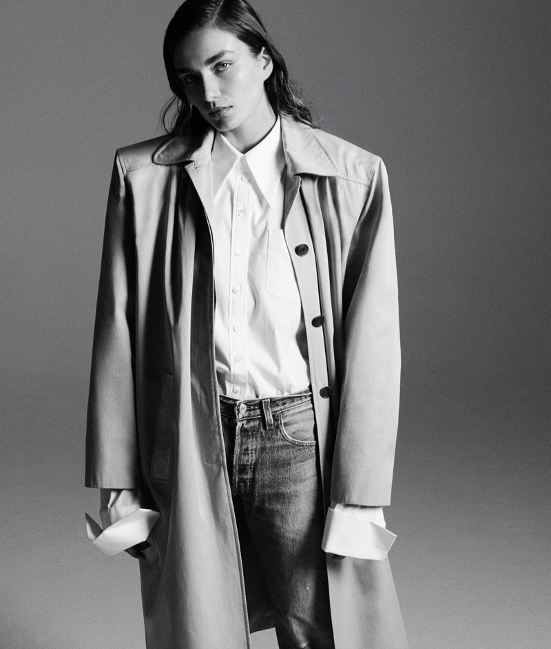 Andreea Diaconu stars in WSJ. Magazine's March issue