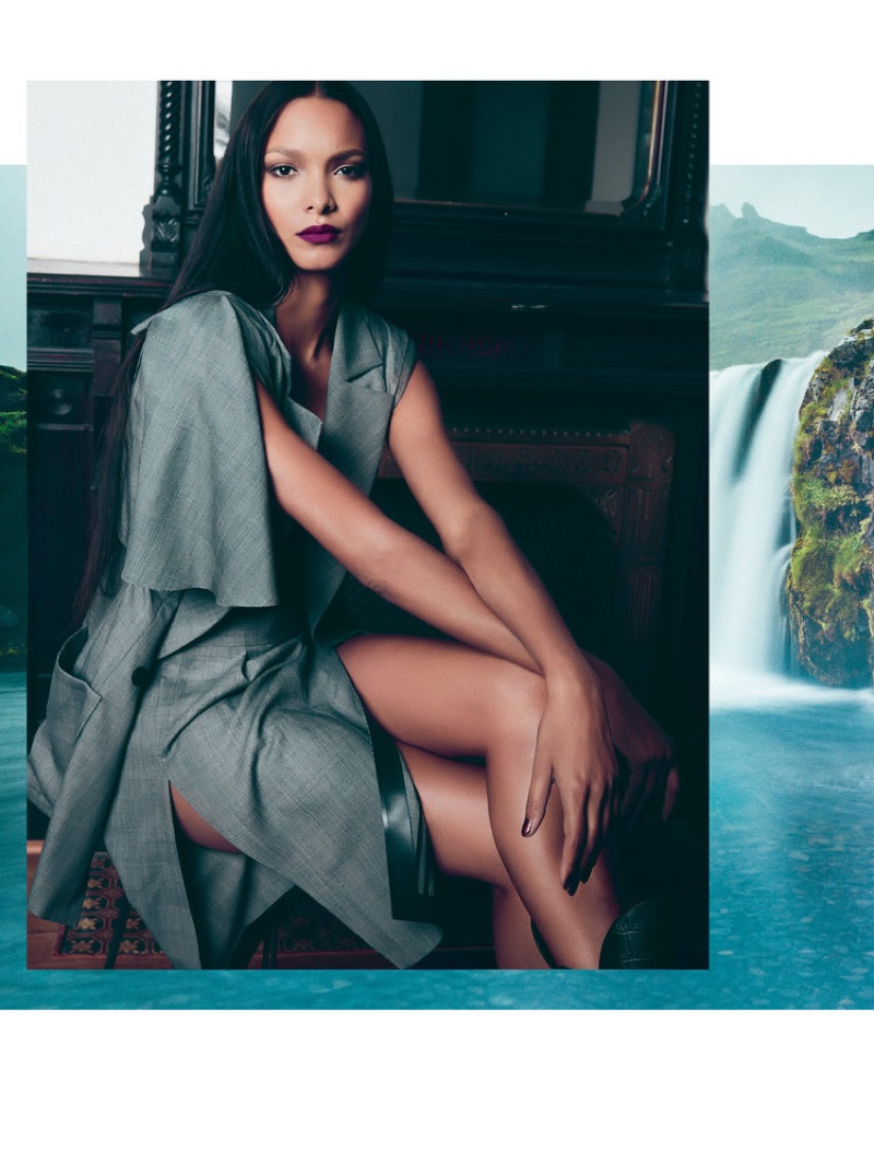 Lais Ribeiro stars in FLAUNT Magazine's Spring 2017 issue