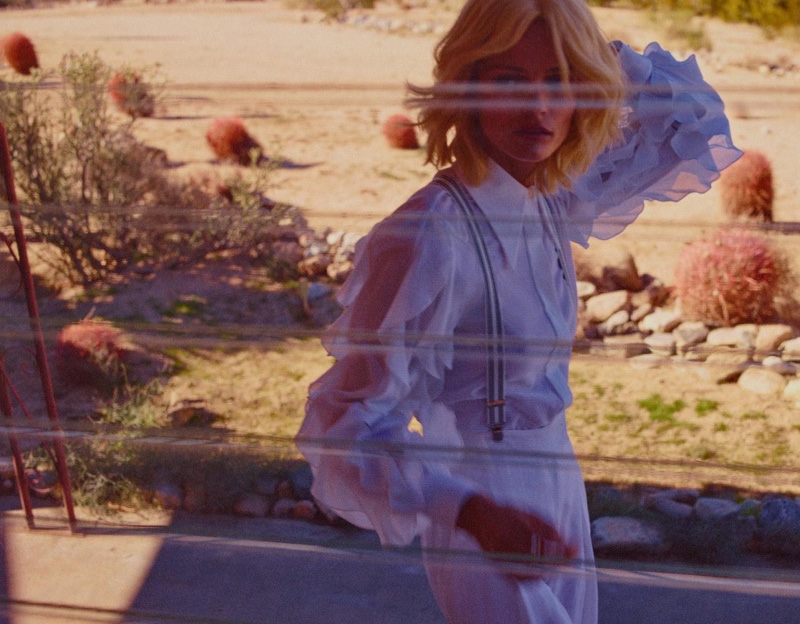 Edita Vilkeviciute stars in WSJ. Magazine’s April issue