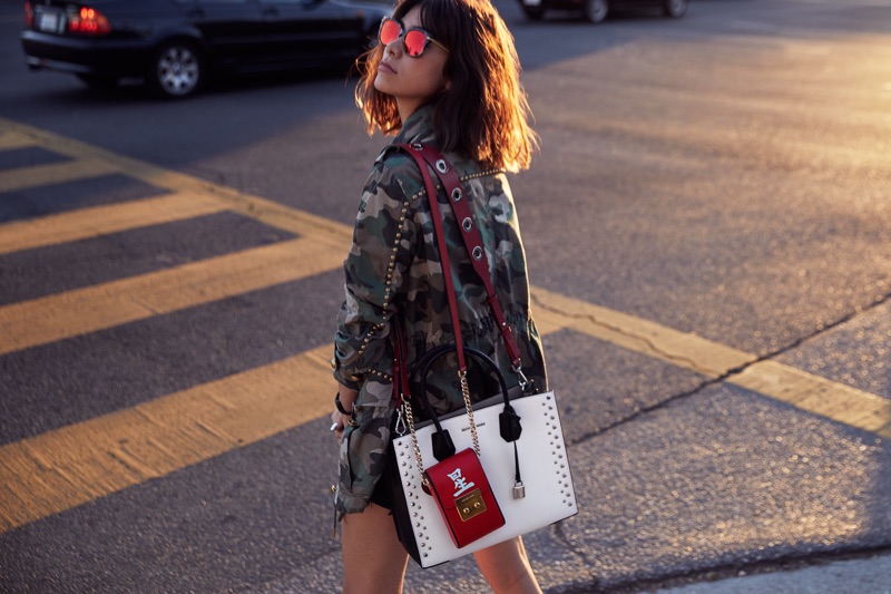 Hikari Mori stars in Michael Kors The Walk Summer 2017 campaign