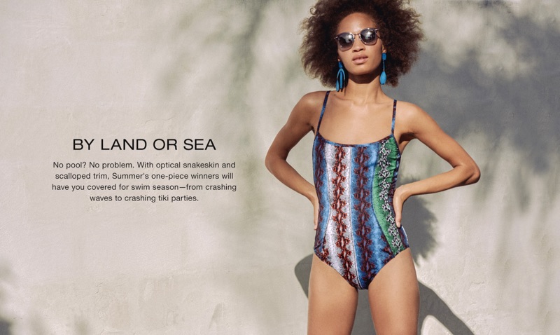 Rachel Comey Brier Swimsuit and Ahlem Gare de Lyon Sunglasses