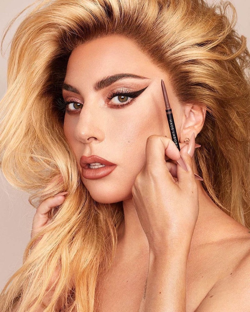 Lady Gaga Haus Labs Brow Pencil Campaign