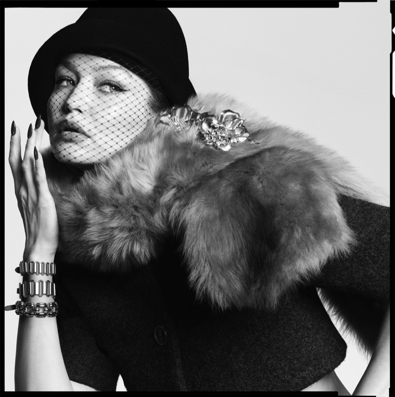 Gigi Hadid. Image Courtesy of V Magazine / Luigi & Iango