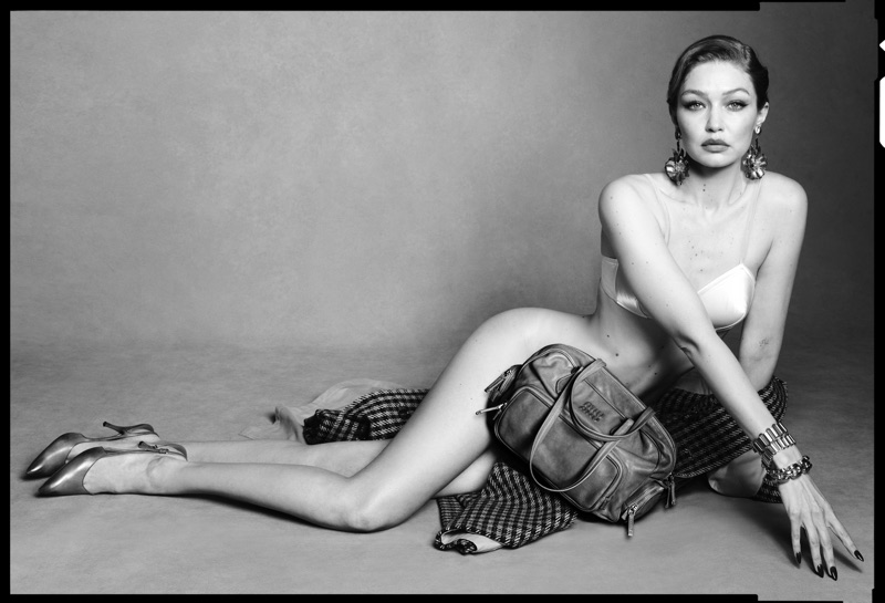 Gigi Hadid. Image Courtesy of V Magazine / Luigi & Iango
