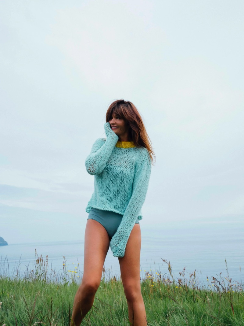 Helena christensen gudrun gudrun collaboration08