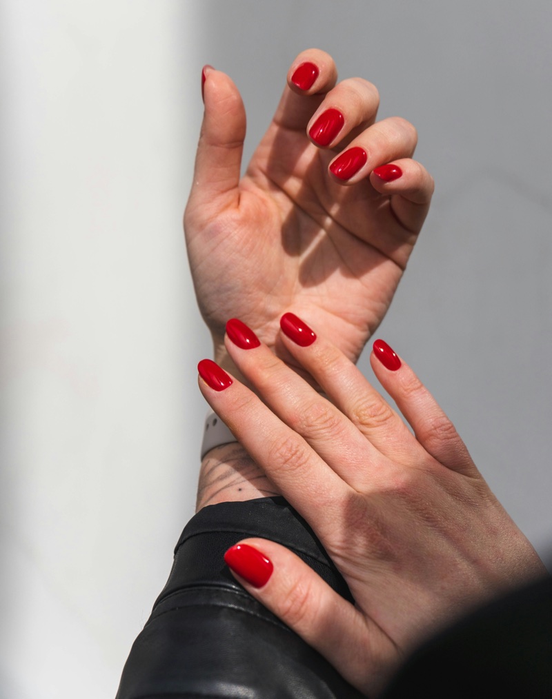 Red nails