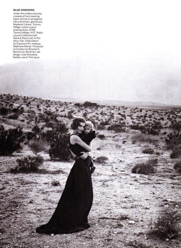 Arizona Muse by Peter Lindbergh for Vogue US February 2011