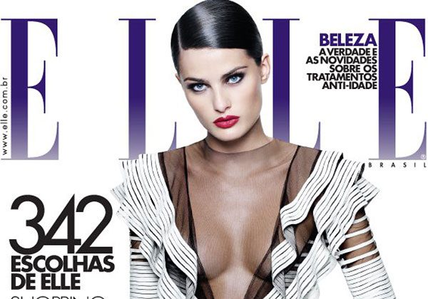 Elle Brazil March 2011 Cover | Isabeli Fontana by Gui Paganini