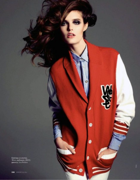 Katie Fogarty by Tesh for Elle Russia April 2011 Katie Fogarty by Tesh for Elle Russia April 2011