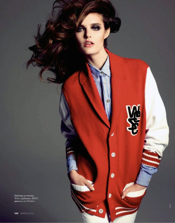 Katie Fogarty by Tesh for Elle Russia April 2011