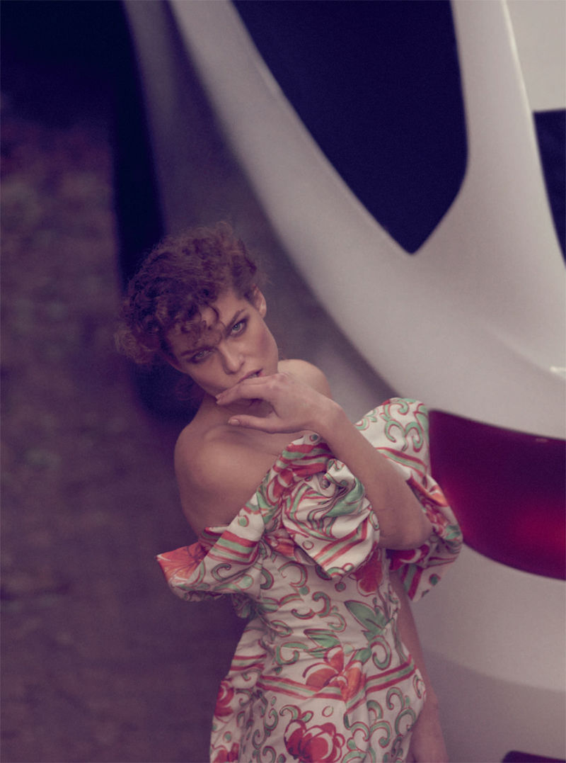 Louise Pedersen by Alessio Bolzoni for Grey S/S 2011