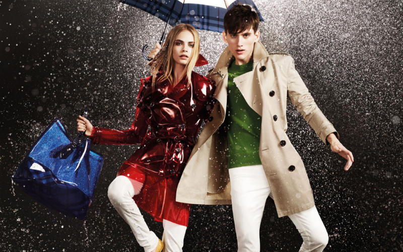 Burberry April Showers Campaign | Cara Delevingne by Jacob Sutton