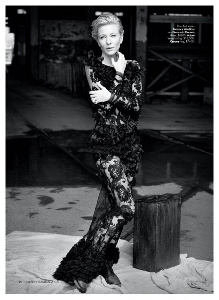 Cate Blanchett for Harper's Bazaar Australia May 2011 by Will Davidson Cate Blanchett for Harper's Bazaar Australia May 2011 by Will Davidson