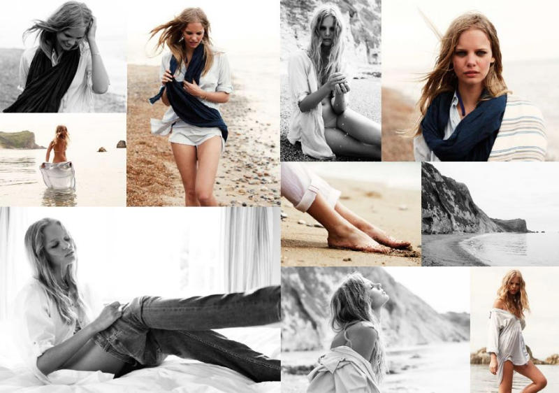 Marloes Horst for MiH Jeans Spring 2011 Campaign by Magnus Klackenstam