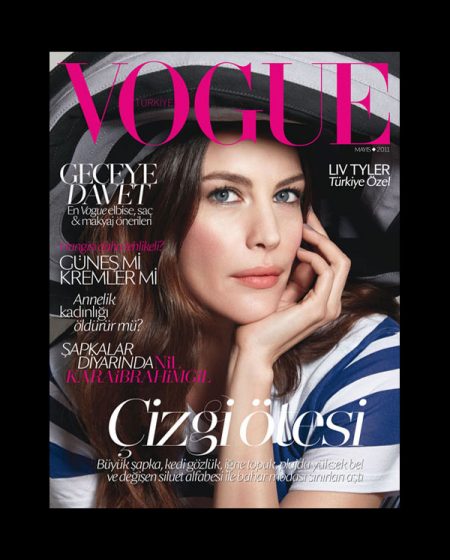 Vogue Turkey May 2011 Cover | Liv Tyler by Patrick Demarchelier Vogue Turkey May 2011 Cover | Liv Tyler by Patrick Demarchelier