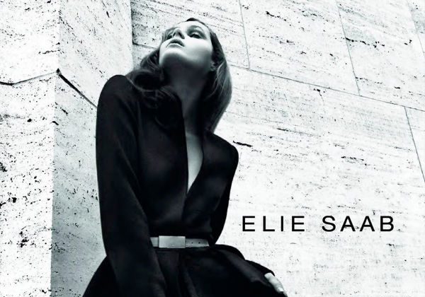 Juju Ivanyuk for Elie Saab Fall 2011 Campaign (Preview)