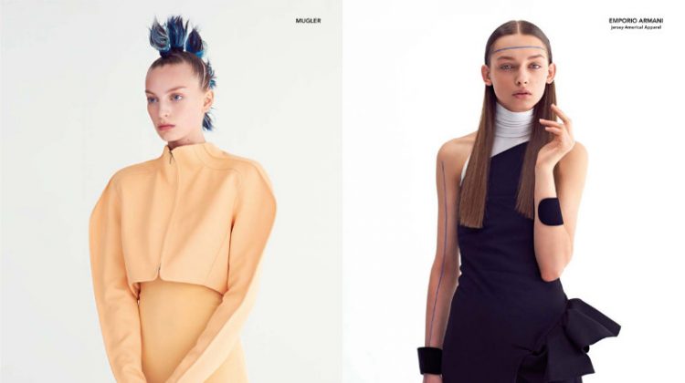 Rose Smith & Daga Ziober by Eric Guillemain for Metal #25