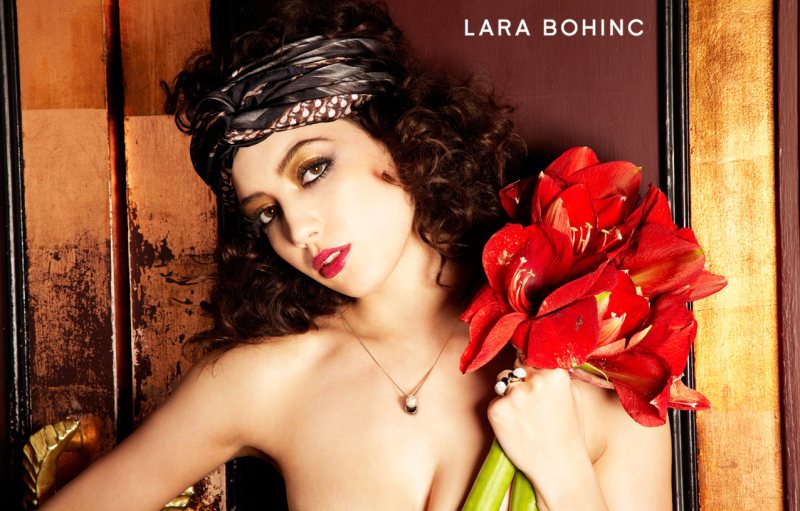 Daisy Lowe for Lara Bohinc Spring 2012 Campaign by Jon Compson