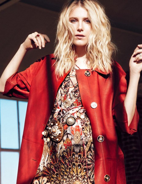 Dree Hemingway by Dan Martensen for Elle France February 2012 Dree Hemingway by Dan Martensen for Elle France February 2012