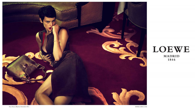 Saskia de Brauw for Loewe Spring 2012 Campaign by Mert & Marcus