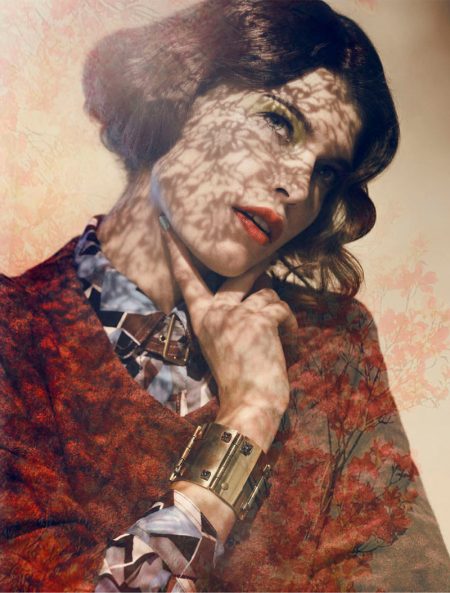 Louise Pedersen by Signe Vilstrup for Elle Denmark January 2012 Louise Pedersen by Signe Vilstrup for Elle Denmark January 2012