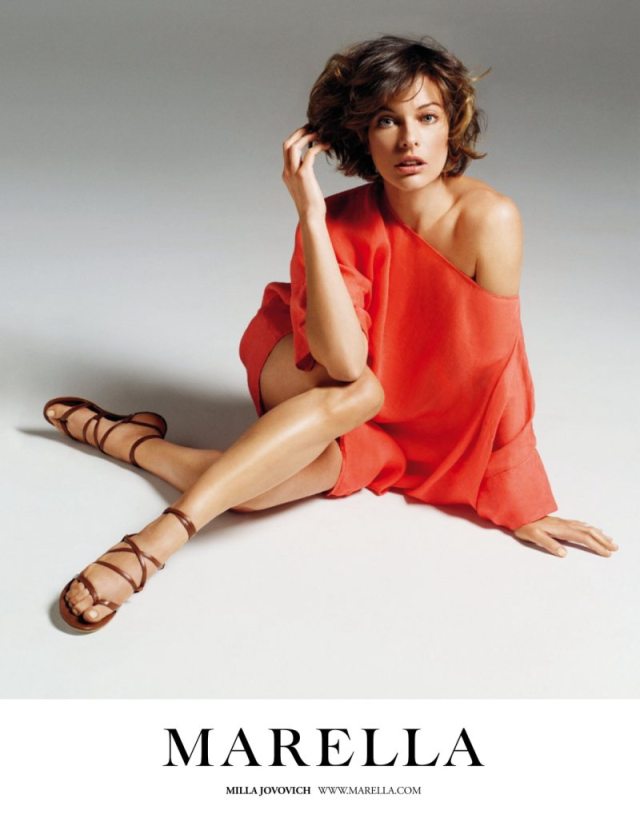 Milla Jovovich for Marella Spring 2012 Campaign by Inez & Vinoodh