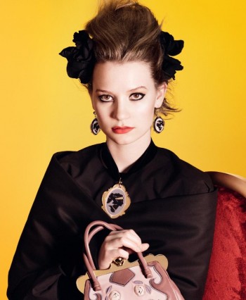 Mia Wasikowska for Miu Miu Spring 2012 Campaign by David Sims Mia Wasikowska for Miu Miu Spring 2012 Campaign by David Sims
