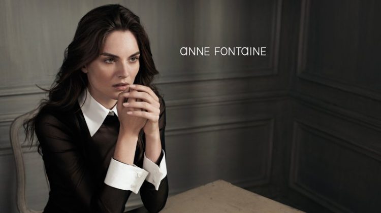 Anouck Lepere for Anne Fontaine Spring 2012 Campaign by Eric Guillemain