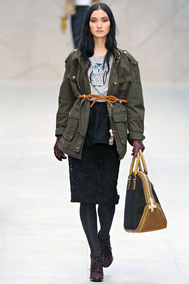 Burberry Fall 2012 | London Fashion Week | Fashion Gone Rogue