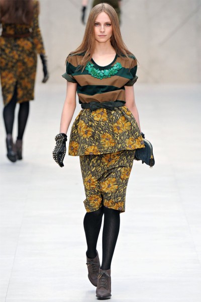 Burberry Fall 2012 | London Fashion Week | Fashion Gone Rogue