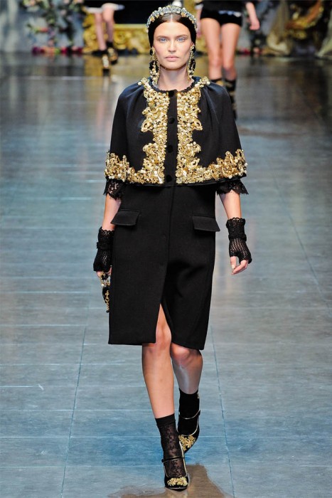 Dolce & Gabbana Fall 2012 | Milan Fashion Week | Fashion Gone Rogue