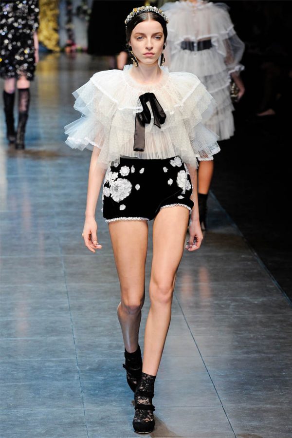Dolce & Gabbana Fall 2012 | Milan Fashion Week – Fashion Gone Rogue