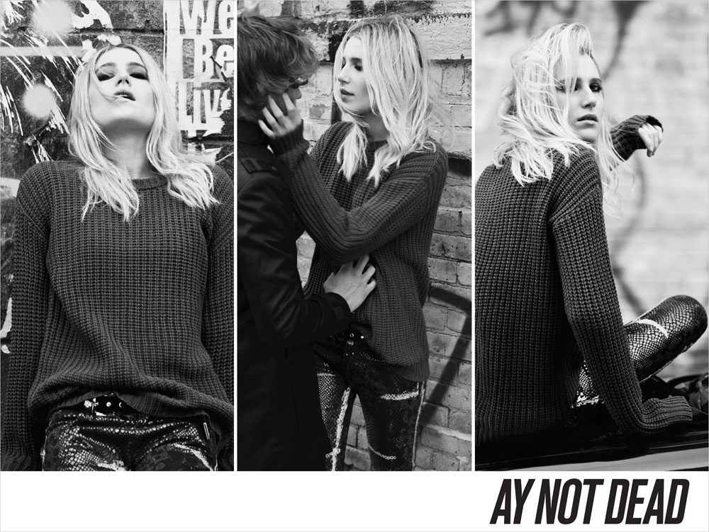 Dree Hemingway for AY Not Dead Fall 2012 by Sebastian Faena