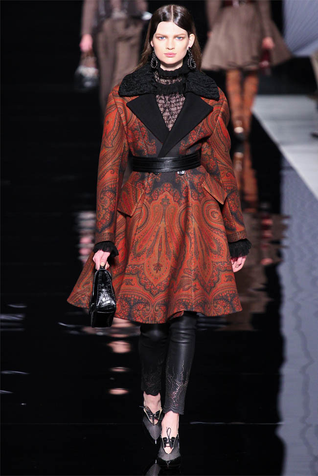 Etro Fall 2012 | Milan Fashion Week | Fashion Gone Rogue