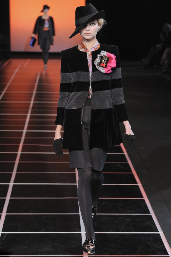 Giorgio Armani Fall 2012 | Milan Fashion Week | Fashion Gone Rogue