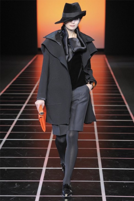Giorgio Armani Fall 2012 | Milan Fashion Week | Fashion Gone Rogue