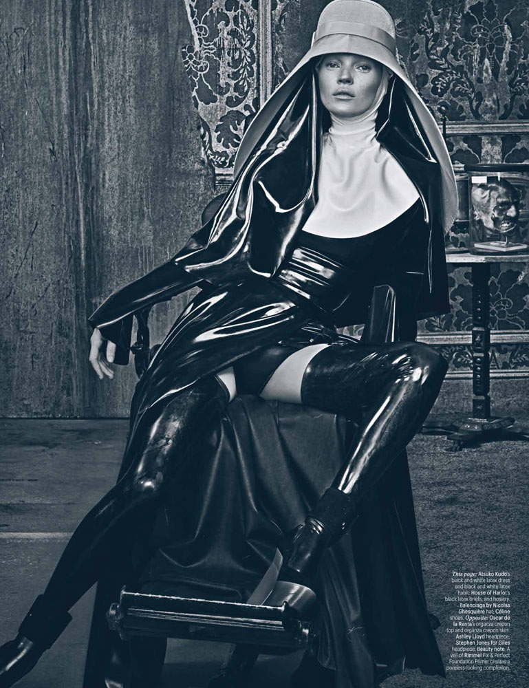 Kate Moss by Steven Klein for W Magazine March 2012