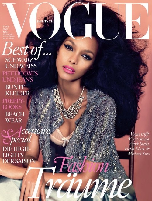 Vogue Germany March 2012 Cover | Lais Ribeiro by Alexi Lubomirski