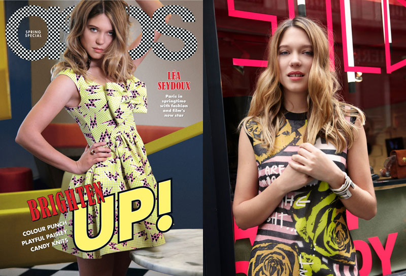 Léa Seydoux by Eric Guillemain for ASOS April 2012