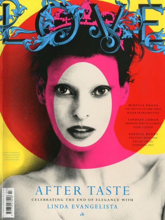 LOVE S/S 2012 Cover | Linda Evangelista by Mert & Marcus
