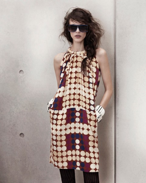 Aymeline Valade for Marni x H&M Spring 2012 Lookbook
