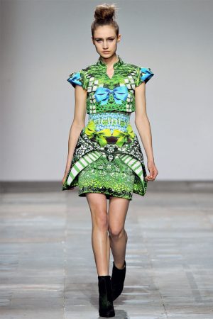 Mary Katrantzou Fall 2012 | London Fashion Week – Fashion Gone Rogue